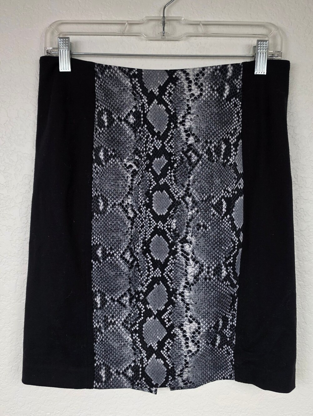 MK Michael Kors Snake Print Midi Skirt